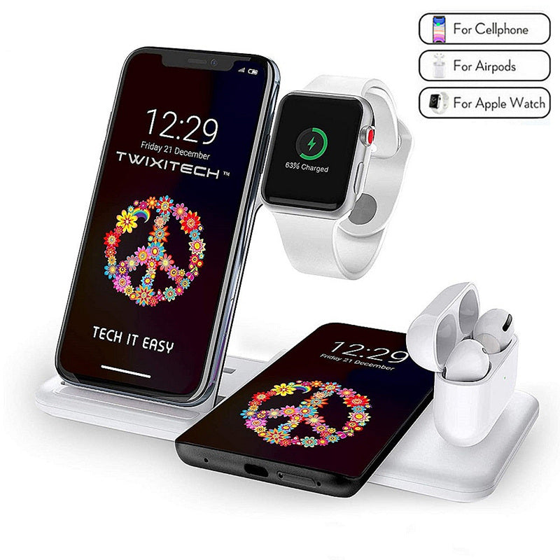 Universal Four-In-One Wireless Charging Stand