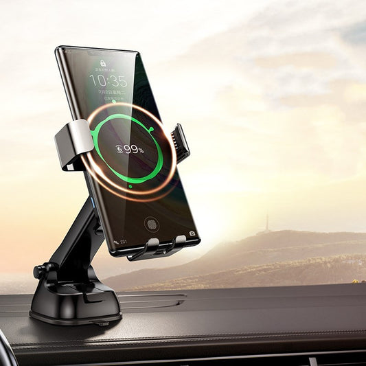 Smart Fast Charging Mobile Phone Holder Car Air Outlet Dashboard