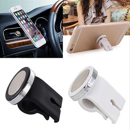 Mini Car Phone Holder For Car Air Outlet Magnetic Holder Universal