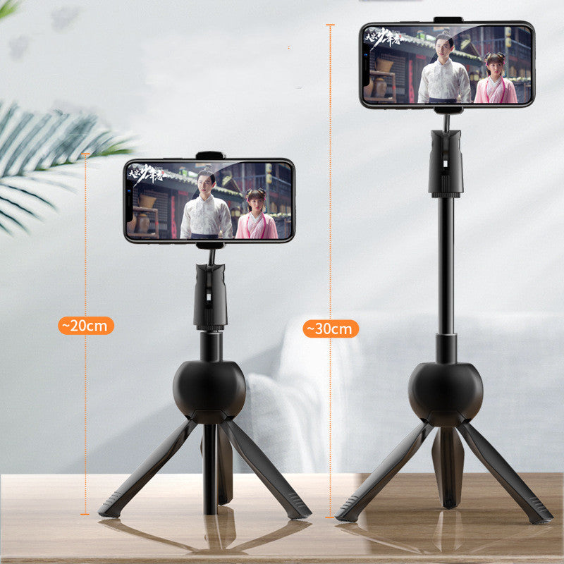 Mobile Phone Holder Desktop Live Streaming Selfie Stick Bluetooth Remote Control