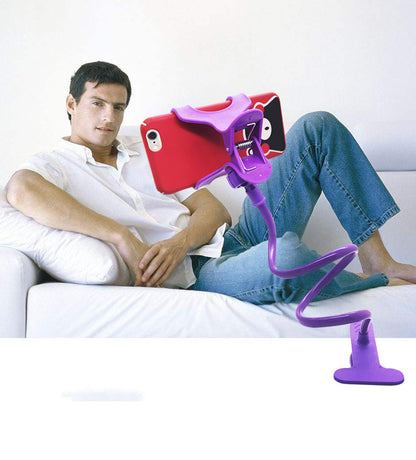 Multifunctional Double-Clamp Mobile Phone Holder Universal Bedside Stand
