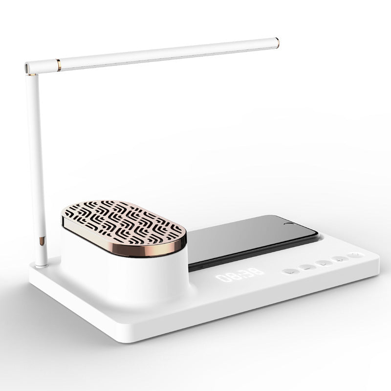 LED Bedside Reading Lamp Mobile Phone Wireless Charging Desk Lamp