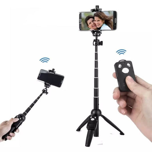 Selfie Stick Mobile Phone Bluetooth Remote Control Selfie Tripod Telescopic Pole