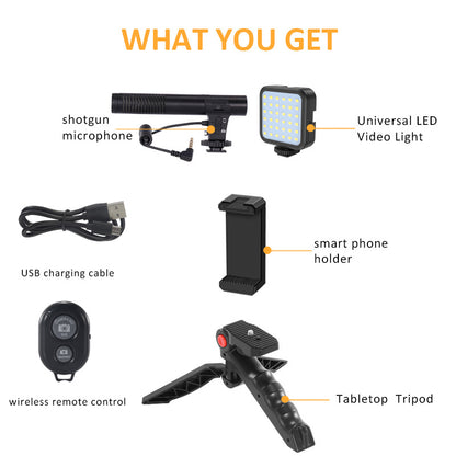 Camera Accessories With Desktop Tripod Light