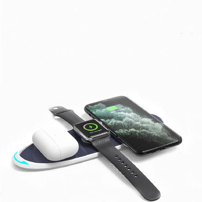 Three-In-One Wireless Charger Is Suitable For Mobile Phone