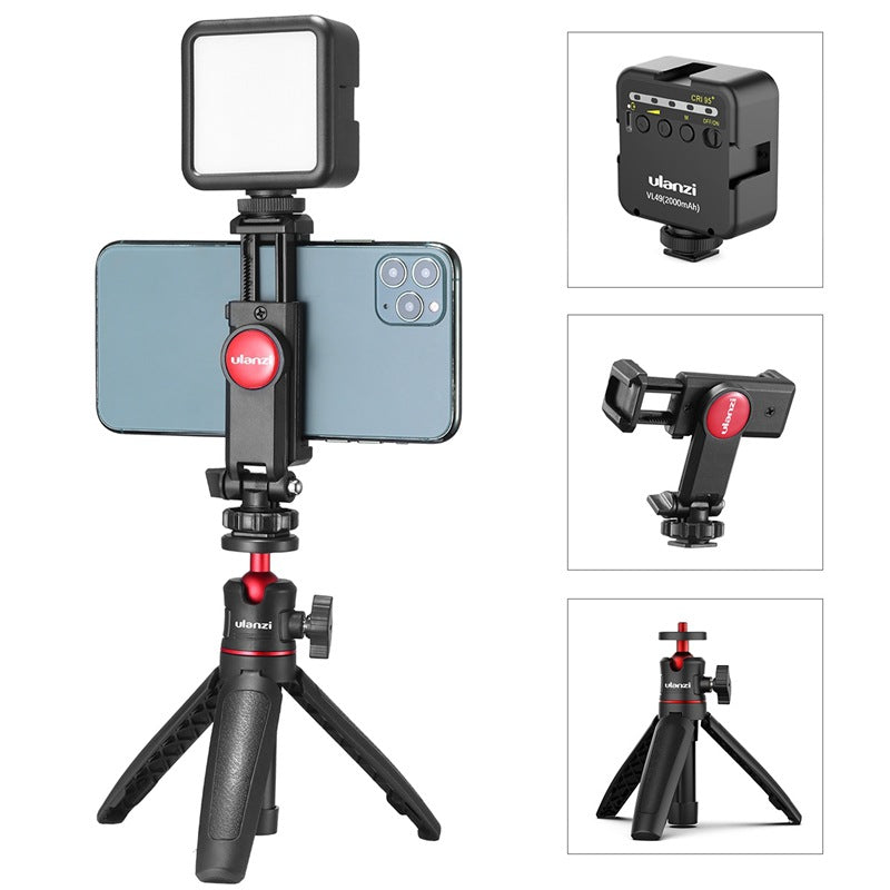 Mobile Phone Vlog Selfie Stick Short Video Live Fill Light Bracket