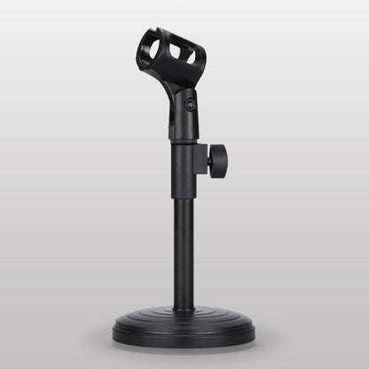 Adjustable Desktop Microphone Stand with Mic Clip