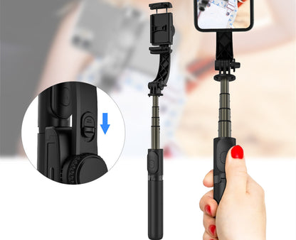 NEW BASTONE SELFIE TREPPIEDE E MONOPEDE - BLUETOOTH CON STABILIZZATORE 3 IN 1