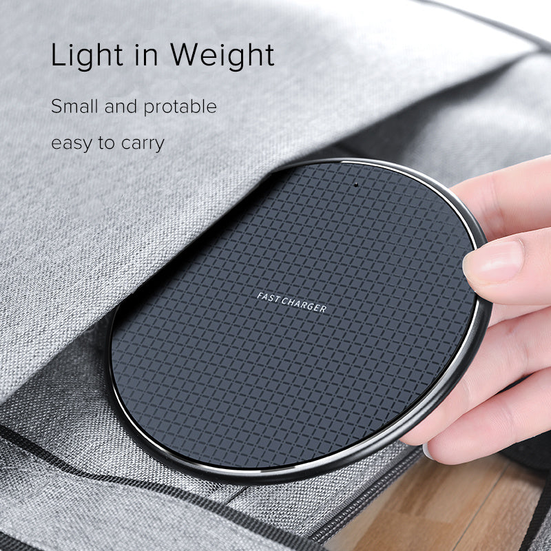 New Gift Custom Round Mobile Phone Wireless Charger