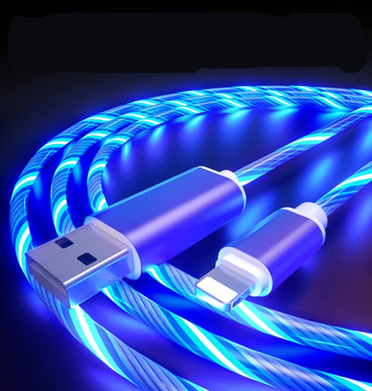 Streamer Data Cable Net Red Luminous Charging Cable Vibrato