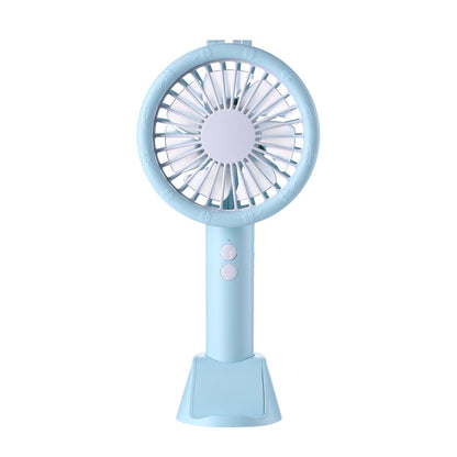 3 In 1 5V Mini USB Handheld Desktop Fan 3 Modes Phone Holder
