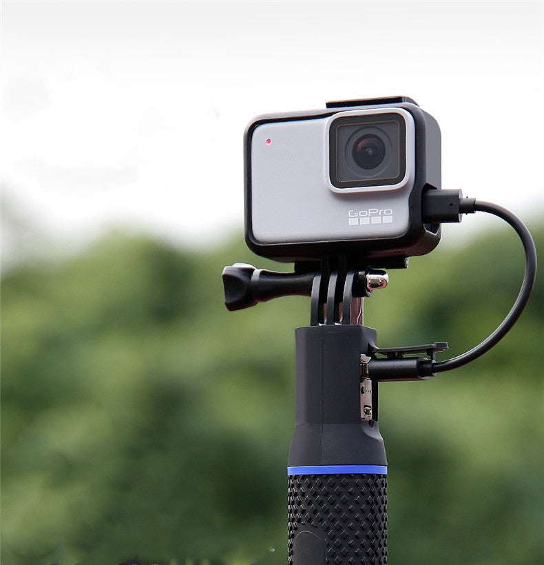 Battery Selfie Stick Sports Camera Mobile Phone Charging Treasure Handle
