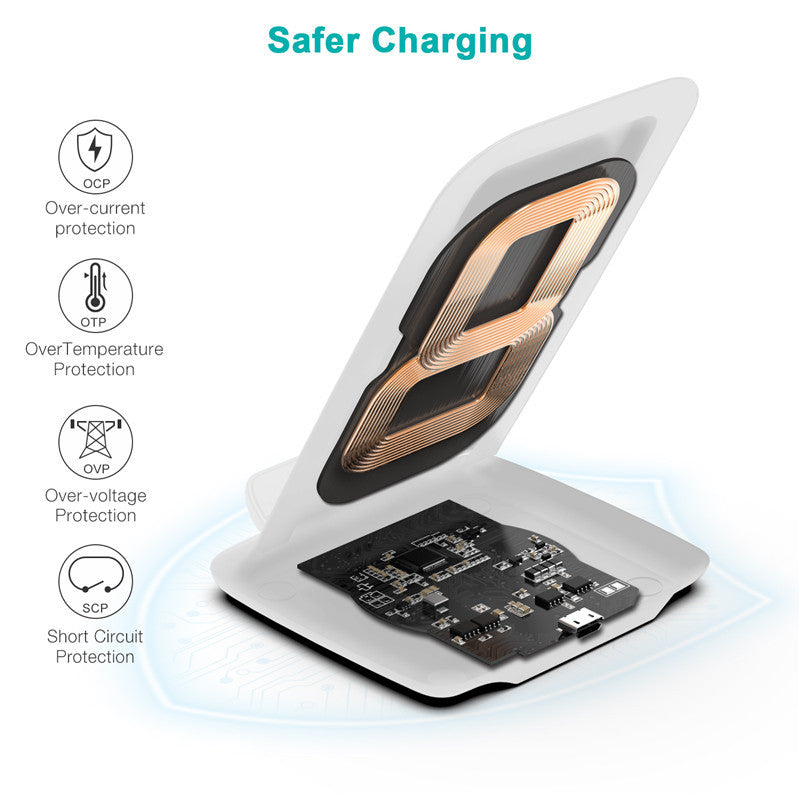 Android Mobile Phone Horizontal And Vertical Wireless Charger