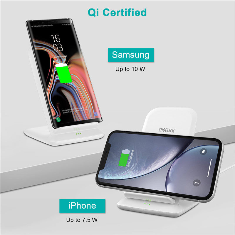 Android Mobile Phone Horizontal And Vertical Wireless Charger