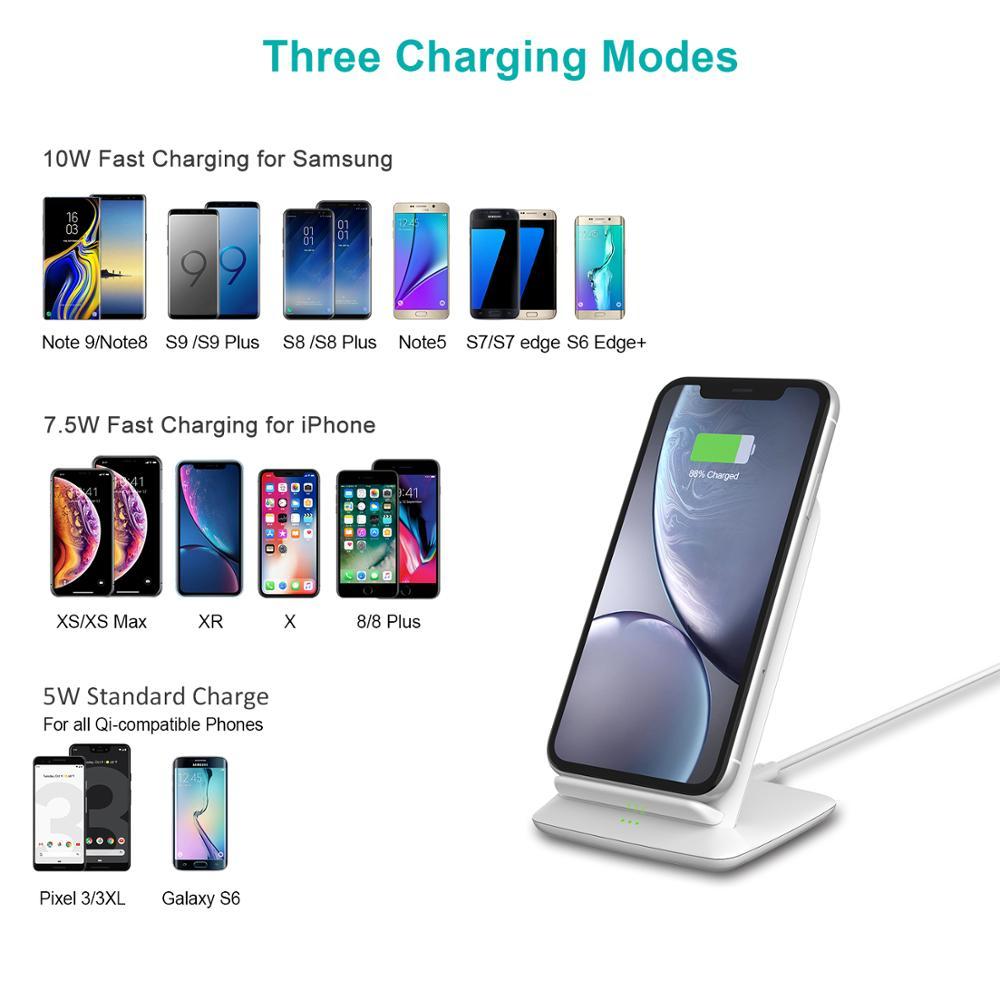 Android Mobile Phone Horizontal And Vertical Wireless Charger