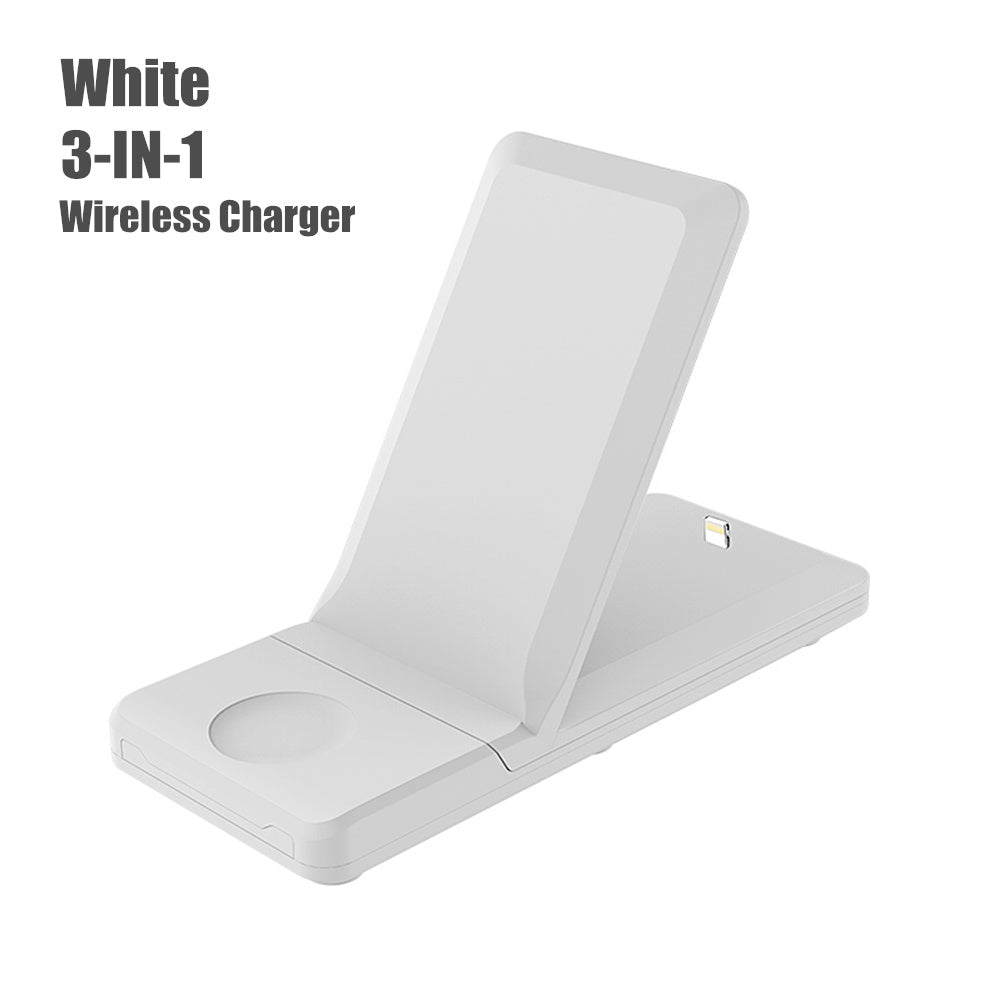 Three-In-One Wireless Charger Charging Stand