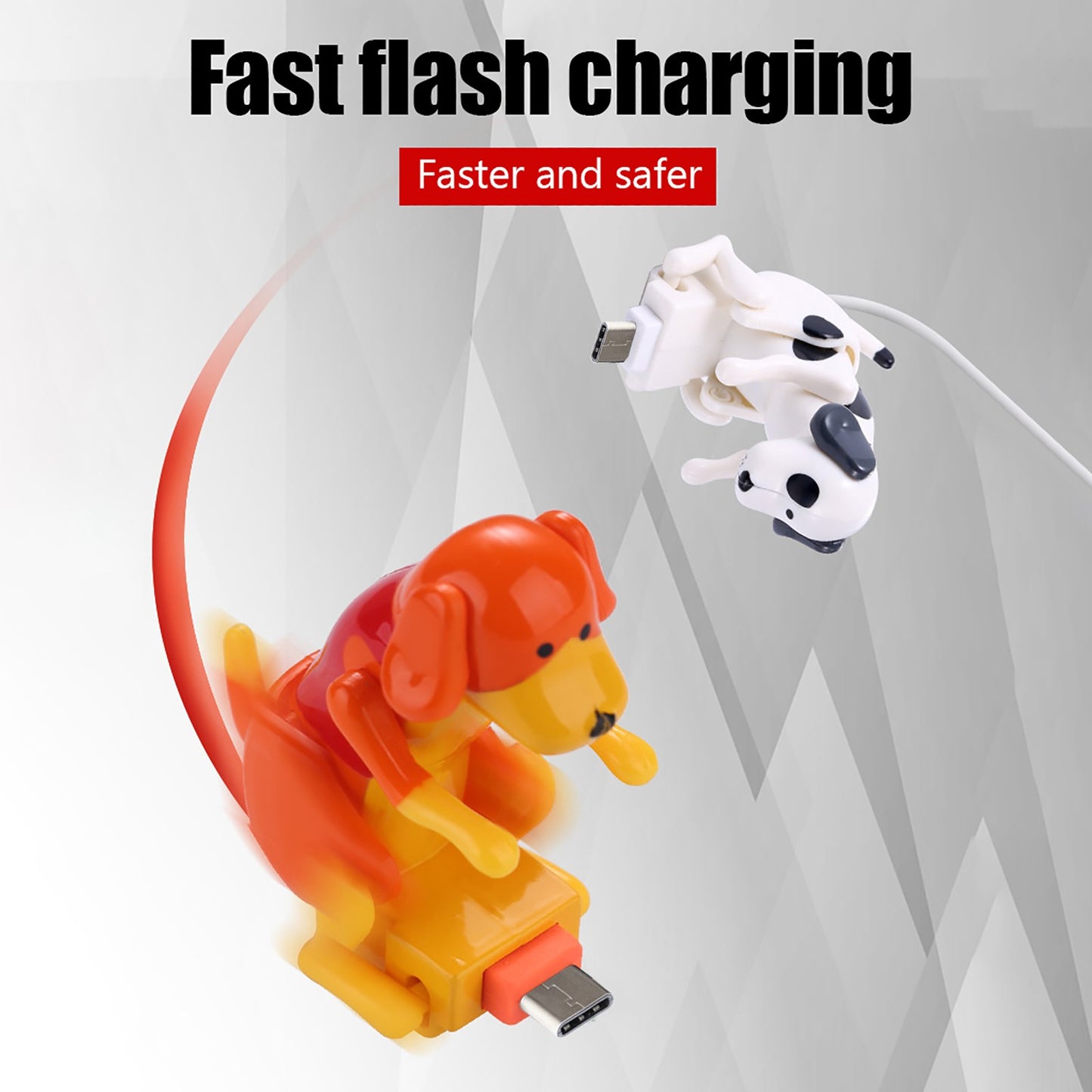 Rogue Dog Data Cable Type C For Android Sport Dog Mobile Phone Charging Cable