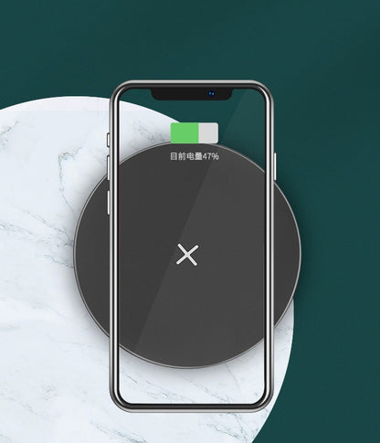 The New Ultra-Thin Round Wireless Charger 15W Fast Charge