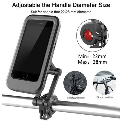 Bicycle Mobile Phone Holder Waterproof Motorcycle Mobile Phone Navigation Support