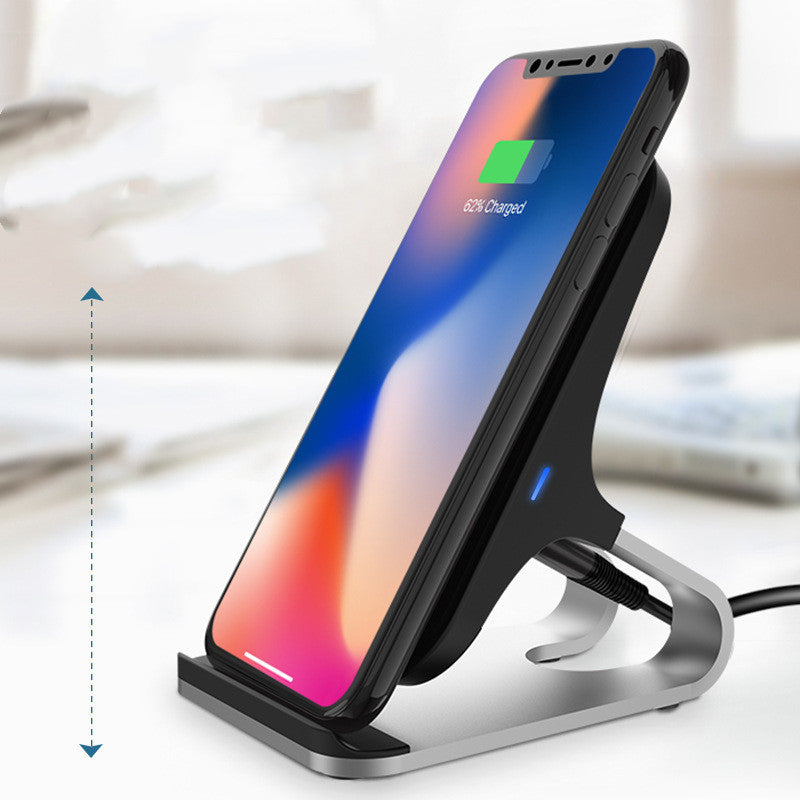 Aluminum Alloy QI Fast Charging 15W Wireless Charger