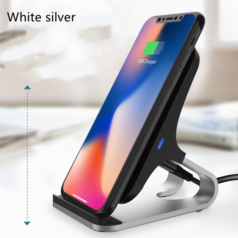 Aluminum Alloy QI Fast Charging 15W Wireless Charger