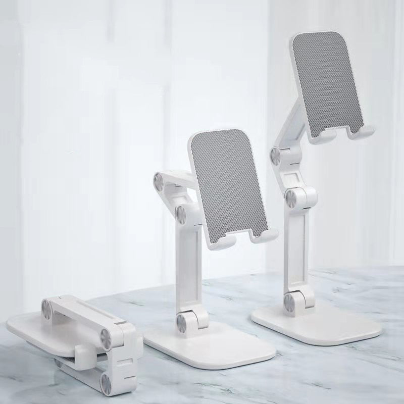 Mobile Phone Holder Double Folding Portable Free Height Tablet