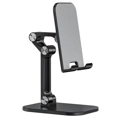 Mobile Phone Holder Double Folding Portable Free Height Tablet