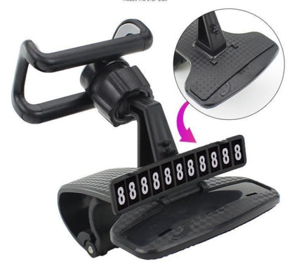 Car Phone Holder Car Inner Rearview Mirror