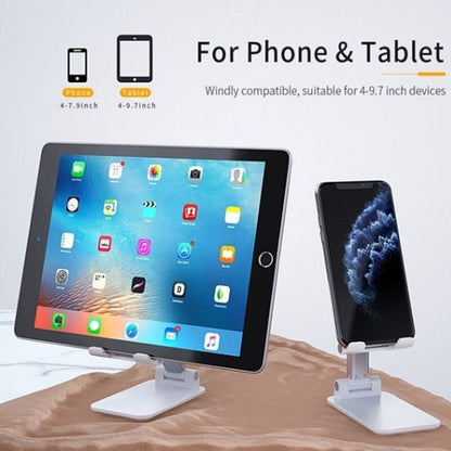 Metal Desktop Tablet Holder Table Cell Foldable Extend Support Desk