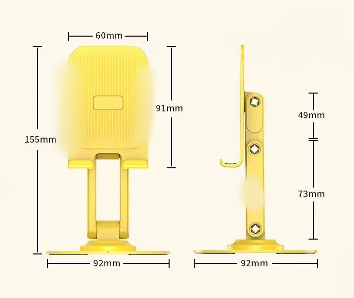 Mobile Phone Holder Folding Phablet Support Printing