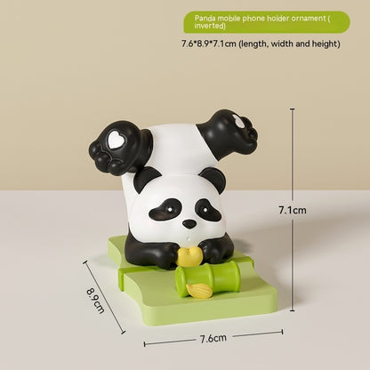 Cute Panda Mobile Desktop Stand