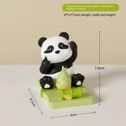 Cute Panda Mobile Desktop Stand