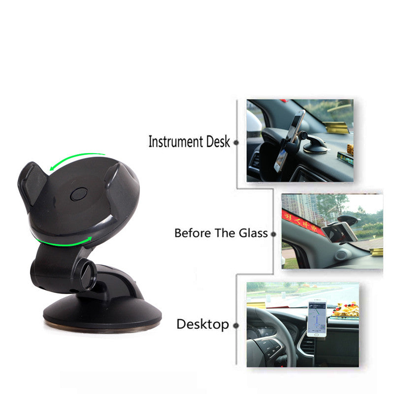 High viscosity car phone holder