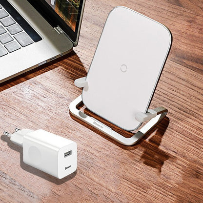 Smart wireless fast charging base for mobile phone