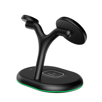 Three-in-one Magnetic Wireless Charger Mobile Phone Headset