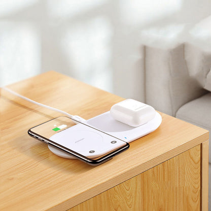 Two In One Wireless Charger Mobile Phone Fast Charging