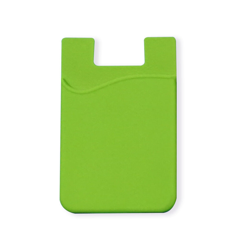 Silicone Mobile Phone Back Pasted Card Holder