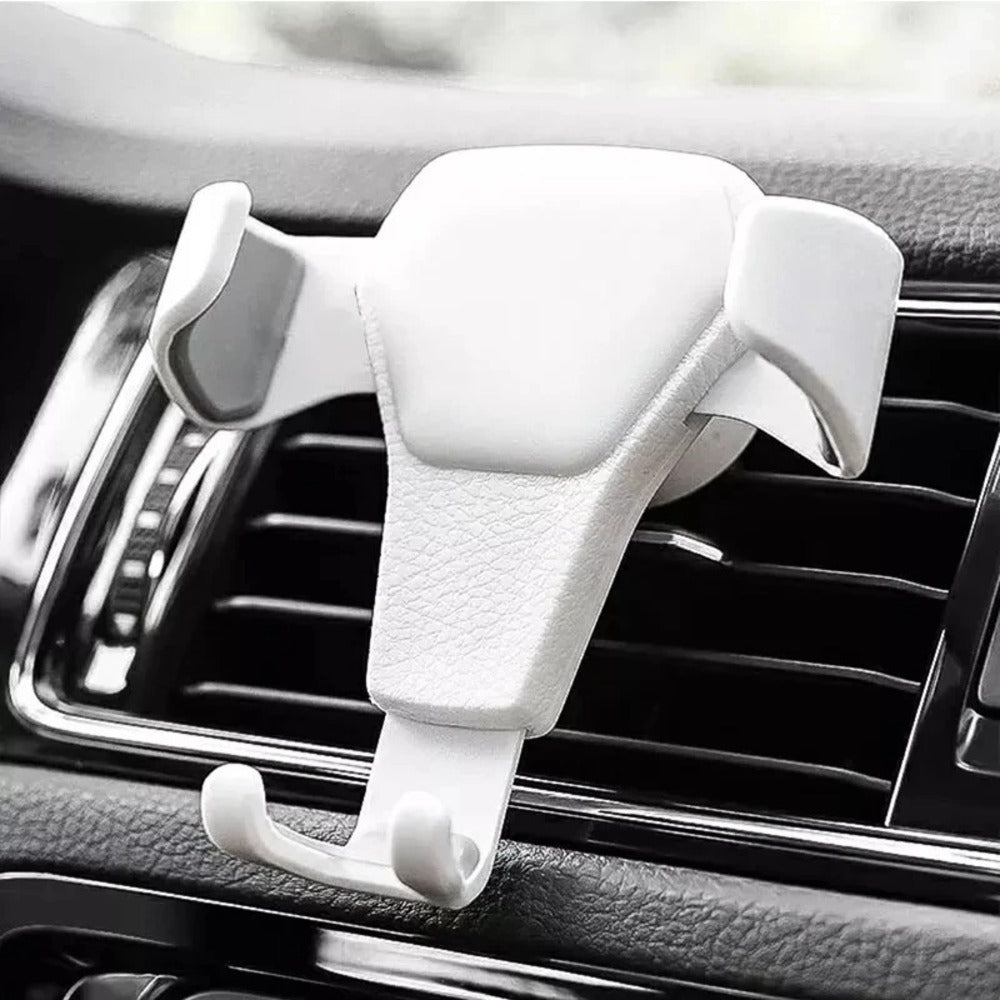 Universal Gravity Phone Holder Car Air Vent Mount Metal Mobile Stand