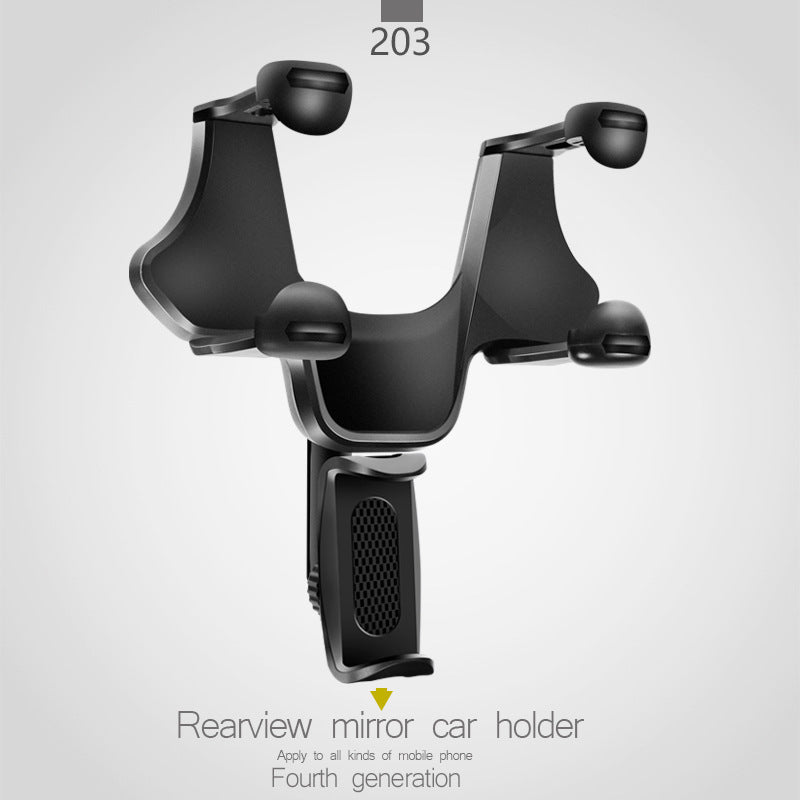 Car Phone Holder Rearview Mirror Phone Holder Mount Bracket Universal Fit