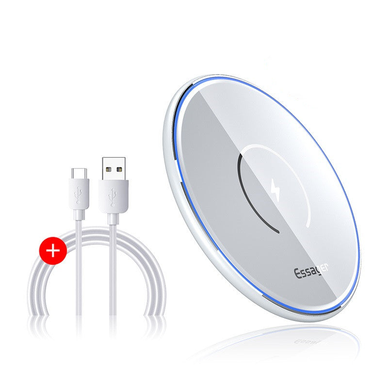 Mirror Wireless Charger Mobile Phone Flash Charging