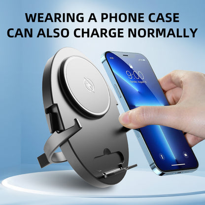 Folding 15W Fast Charging Mobile Phone Holder