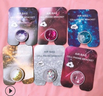 Mobile phone sand drift bracket mobile phone ring buckle