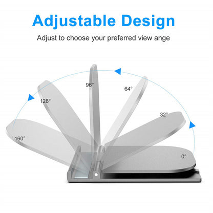 Folding plastic spray lazy tablet stand