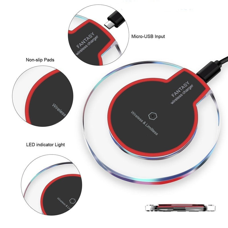 Compatible With Wireless Quick Charging Pad For  S8S8 Plus