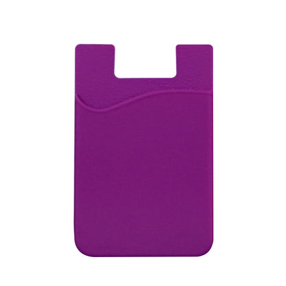 Silicone Mobile Phone Back Pasted Card Holder