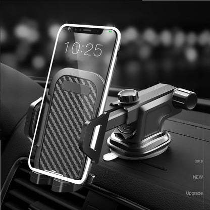 Car mobile phone carbon fiber bracket