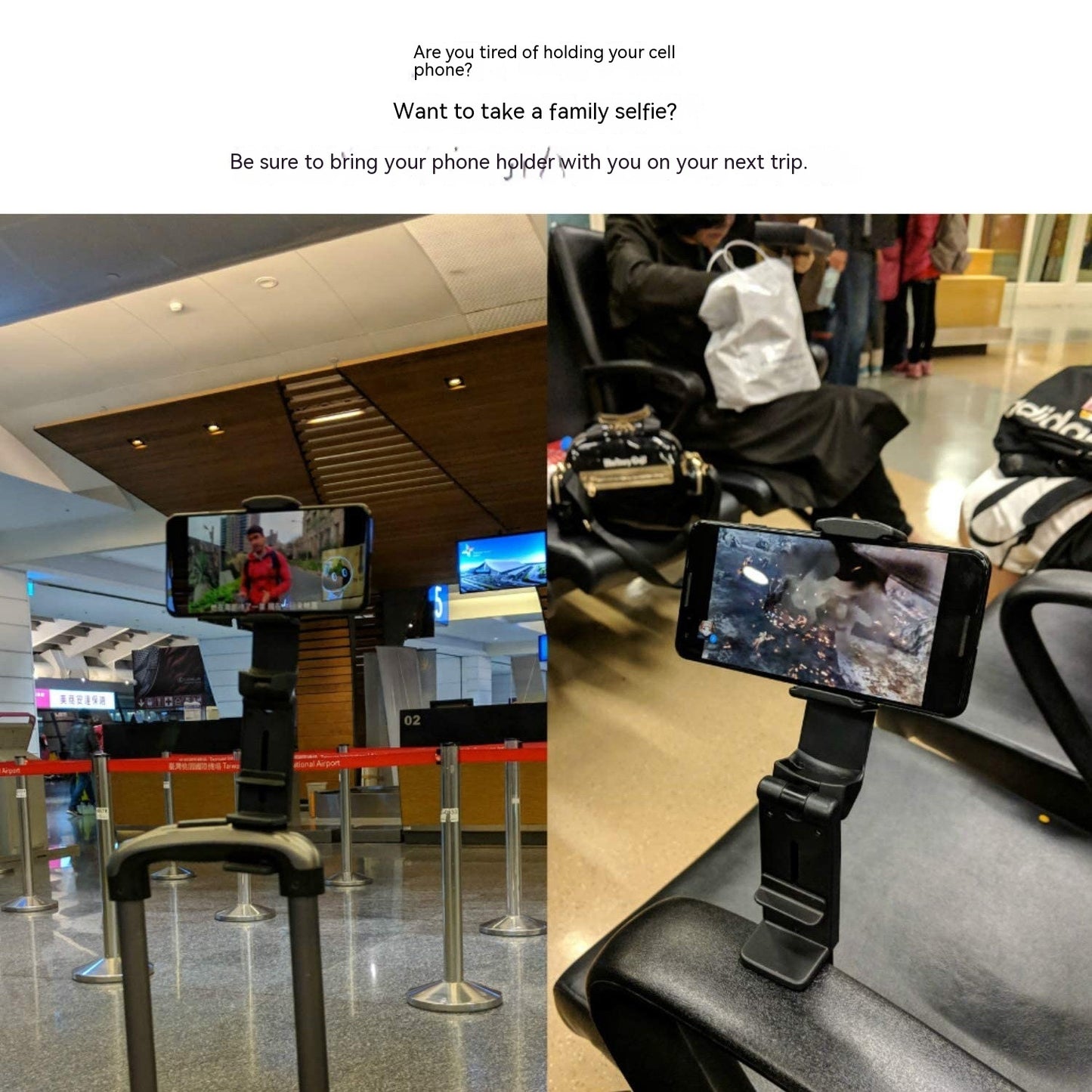 Multifunctional Lazy Phone Holder Foldable Rotating