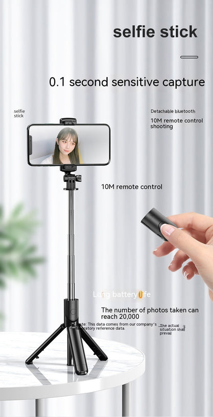 New Selfie Stick Wireless Bluetooth Camera Artifact Fill Light