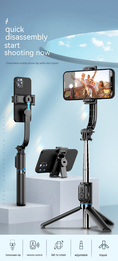 Detachable Desktop Stand Multifunctional Bluetooth Selfie Stick