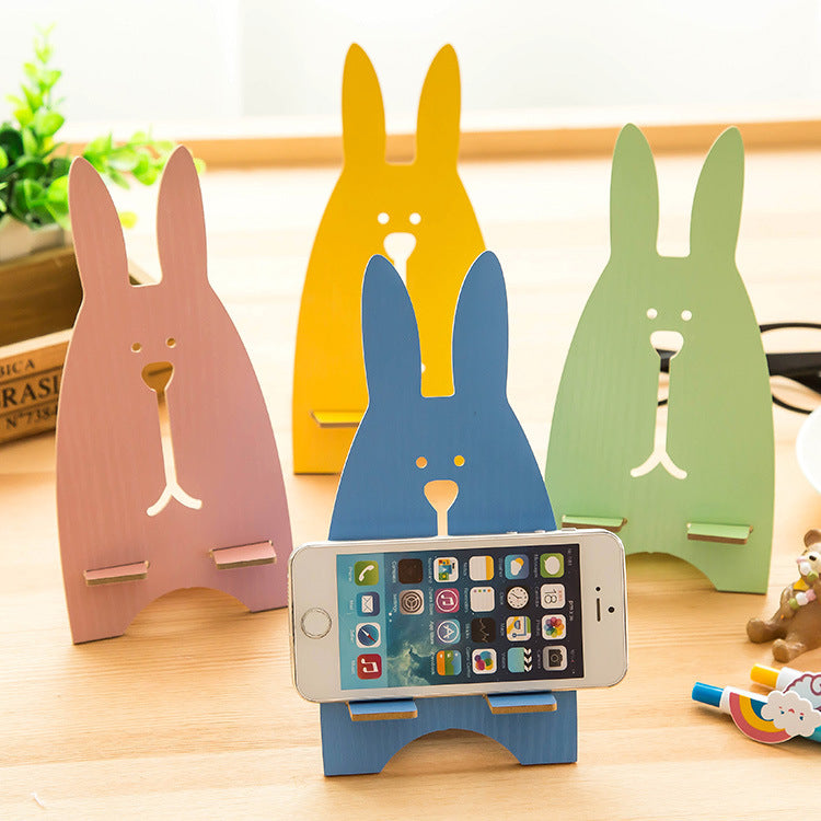 Cute Cartoon Rabbit Mobile Phone Holder